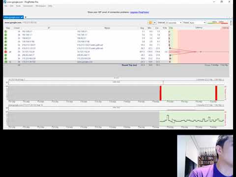 Analyzing Packet Loss with Ping Plotter for Network Issues