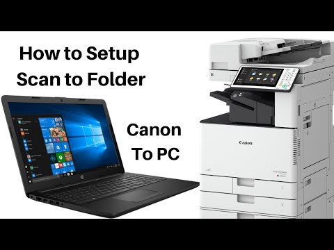 Set Canon Printer to Start Scanning on PC Automatically