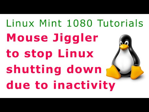 Using a Mouse Jiggler Utility on Linux Systems