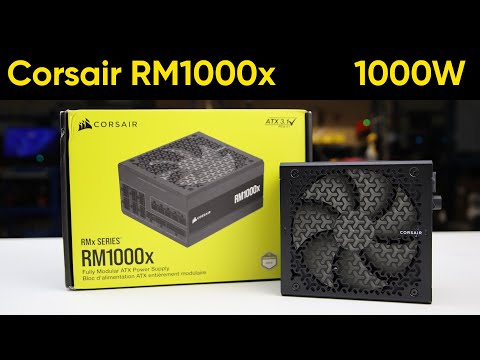 Choosing the Corsair RMX Series RM1000X Power Supply Unit