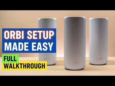 Setting Up the Netgear Orbi RBR20 for Optimal WiFi