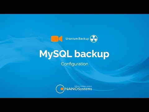 Setting Up MySQL Backup and Restore for Data Protection