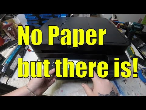 Resolve Paper Jam Issues Even When No Paper Is Loaded