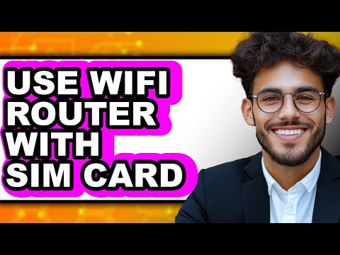Setting Up a SIM Router for Mobile Internet Connectivity